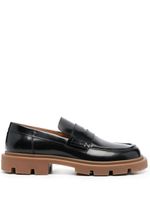 Maison Margiela mocassins Ivy en cuir - Noir - thumbnail