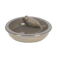 Esschert Design vogelbad rond zeehond