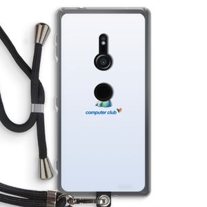 MSN: Sony Xperia XZ2 Transparant Hoesje met koord