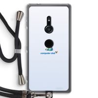 MSN: Sony Xperia XZ2 Transparant Hoesje met koord
