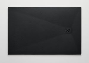 Resigres Zero douchebak 80x80cm zwart mat composiet