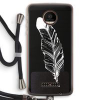Pluim: Motorola Moto Z Force Transparant Hoesje met koord Pluim: Motorola Moto Z Force Transparant Hoesje met koord