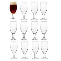 Vicrila Speciaalbier Glas - 12x - Dunkel - gehard glas - 47 cl - speciaalbier glazen - bierproeverij