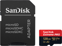 SanDisk Extreme PRO 128 GB MicroSDXC UHS-I Klasse 10 - thumbnail
