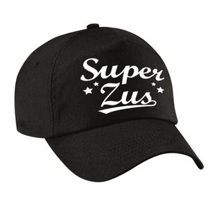 Super zus cadeau pet /cap zwart voor dames