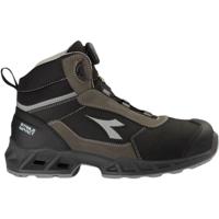 Diadora Werkschoen ST Imp Lea Q Mid 180611 S3S C2680 | Black Shadow C2680 | Maat 45 - 8053607825103