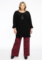 Yoek Broek Wide Leg RED LEO | Rood | Maat 50/52