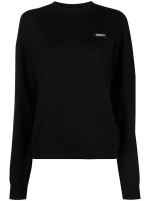 Coperni pull à logo imprimé - Noir