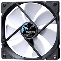 Fractal Design FD-FAN-DYN-GP14-WT PC-ventilator Zwart, Wit (b x h x d) 140 x 25 x 140 mm