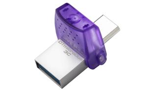 Kingston Technology DataTraveler 128GB microDuo 3C 200 MB/s dubbele USB-A + USB-C