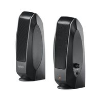 Logitech S-120 Stereo PC-luidsprekers - Zwart - thumbnail