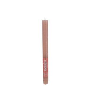 Bolsius dinerkaars rustiek misty pink