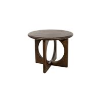 Salontafel Ø60, H46, Mango walnoot