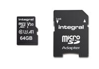 Integral Micro SD geheugenkaart V30 64GB - 9500405