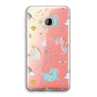 Fantasiewereld: HTC U Play Transparant Hoesje