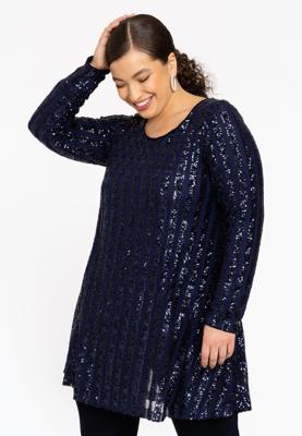 Yoek Tuniek wide bottom ONDA | Blauw | Maat 42/44
