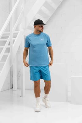 Under Armour Tech Textured Woven Zomerset Heren Blauw - Maat XS - Kleur: GroenBlauw | Soccerfanshop