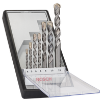 Bosch Accessoires 7-delige Silverpercussion Steenborenset - 2607010545 - thumbnail