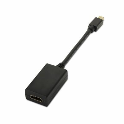 Adapter Mini DisplayPort naar HDMI Aisens A125-0137 Zwart 15 cm