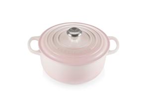 LE CREUSET - Signature - Braadpan rond 24cm 4,20l Shell Pink