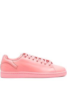 Raf Simons baskets à logo latéral imprimé - Rose