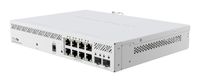 Mikrotik CSS610-8P-2S+IN netwerk-switch Managed Gigabit Ethernet (10/100/1000) Power over Ethernet (PoE) Wit - thumbnail