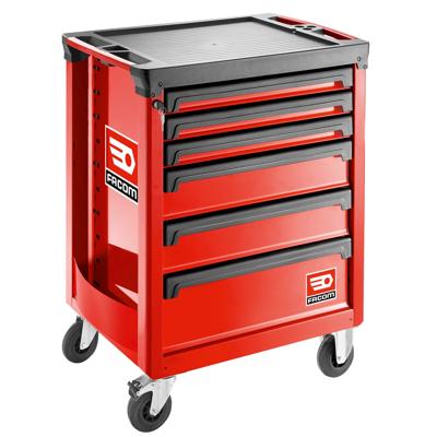 Facom Roll Gereedschapswagen | 6 Laden M3 | Rood - ROLL.6M3APB
