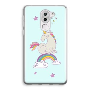 Regenboog eenhoorn: Honor 6X Transparant Hoesje