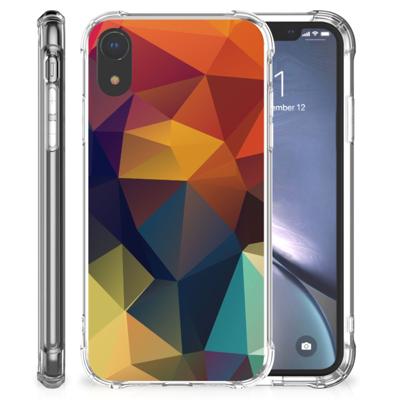 Apple iPhone Xr Shockproof Case Polygon Color Apple iPhone Xr Shockproof Case Polygon Color
