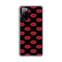 Lips: Samsung Galaxy S20 FE / S20 FE 5G Transparant Hoesje