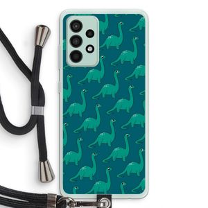 Diplodocus: Samsung Galaxy A52s 5G Transparant Hoesje met koord