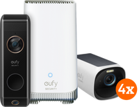 EufyCam 3 4-Pack + Video Doorbell Dual 2 Pro