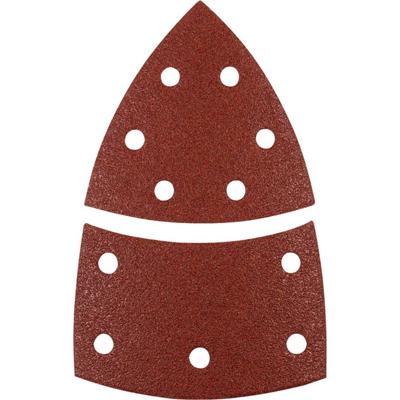 kwb 496108 Deltaschuurpapier Korrelgrootte (num) 80 (l x b) 62, 93 mm, mm x 100 mm 5 stuk(s)