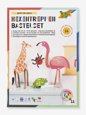 Doe-het-zelf kit "magische trappen", 11 dieren INTO THE WILD FOLIA meerkleurig