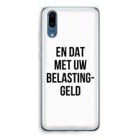 Belastinggeld: Huawei P20 Transparant Hoesje