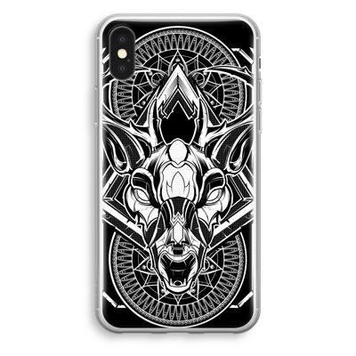 Oh Deer: iPhone XS Transparant Hoesje