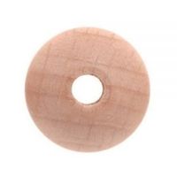 6x Houten kralen 30 mm   -