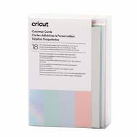 Cricut Cut-Away Cards Pastel R10 Kaartenset Tulpenblauw, Poeder