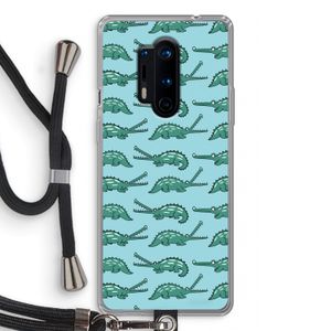 Kroko: OnePlus 8 Pro Transparant Hoesje met koord