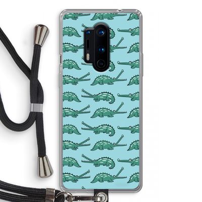 Kroko: OnePlus 8 Pro Transparant Hoesje met koord