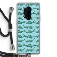 Kroko: OnePlus 8 Pro Transparant Hoesje met koord