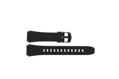 Horlogeband Casio WV-59E-1AVEF / WV-59E-1A Kunststof/Plastic Zwart 20mm