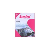 Sorbo pansponsen metaal 19 gram 4 stuks