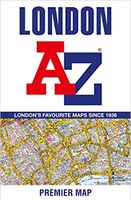 Stadsplattegrond Premier Map London | A-Z Map Company - thumbnail