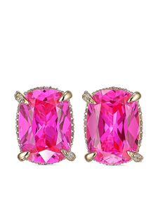 Anabela Chan boucles d'oreilles Cushion Wing en or 18ct - Rose