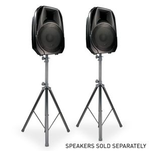 American DJ SPSX2B speaker standaards met tas