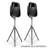 American DJ SPSX2B speaker standaards met tas - thumbnail