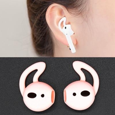Draadloze Bluetooth oortelefoon silicone ear caps Earpads voor Apple AirPods (roze)
