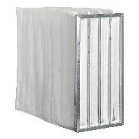 Nanowave Zakkenfilter - 287 x 592 x 360 mm - Klasse F7