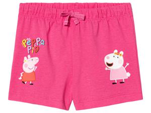 Meisjes korte broek (110/116, Peppa Pig/roze)